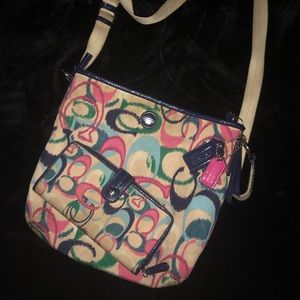 Colorful Coach Purse